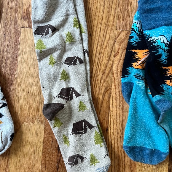 Colorful Patterned Men's Socks Set - Picture 4 of 5